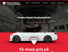 Tablet Screenshot of dinitrolesbjerg.dk